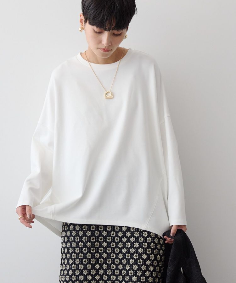 AMERICAN HOLIC「抗菌防臭ライトポンチコクーンカットプルオーバー」|Tシャツ・カットソー|