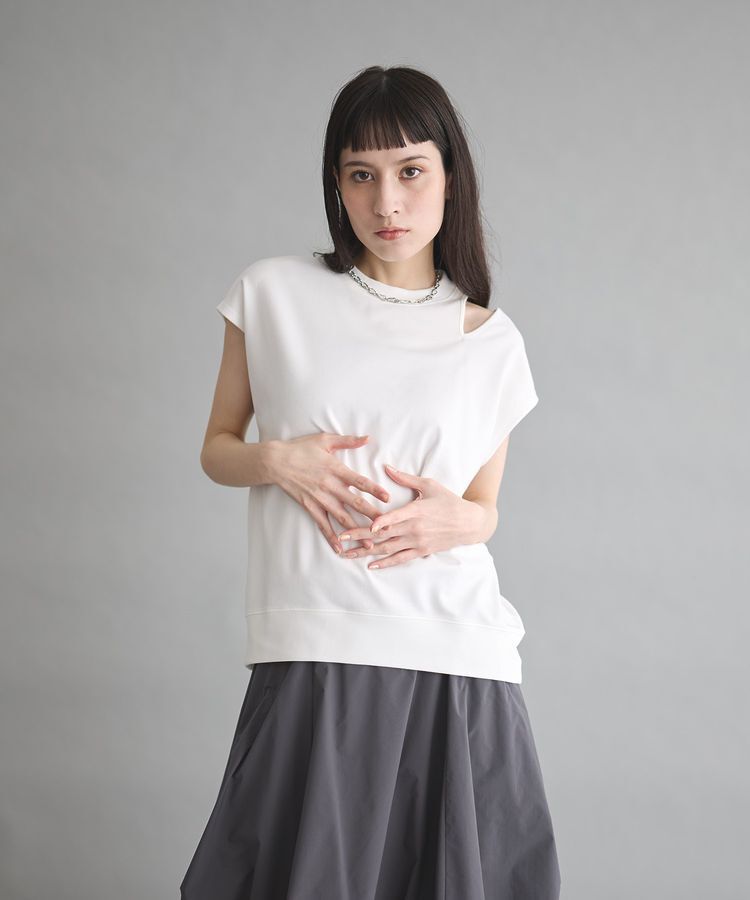 GARAGE OF GOOD CLOTHING「【日本製】スムースショルダースリットプルオーバー」|Tシャツ・カットソー|