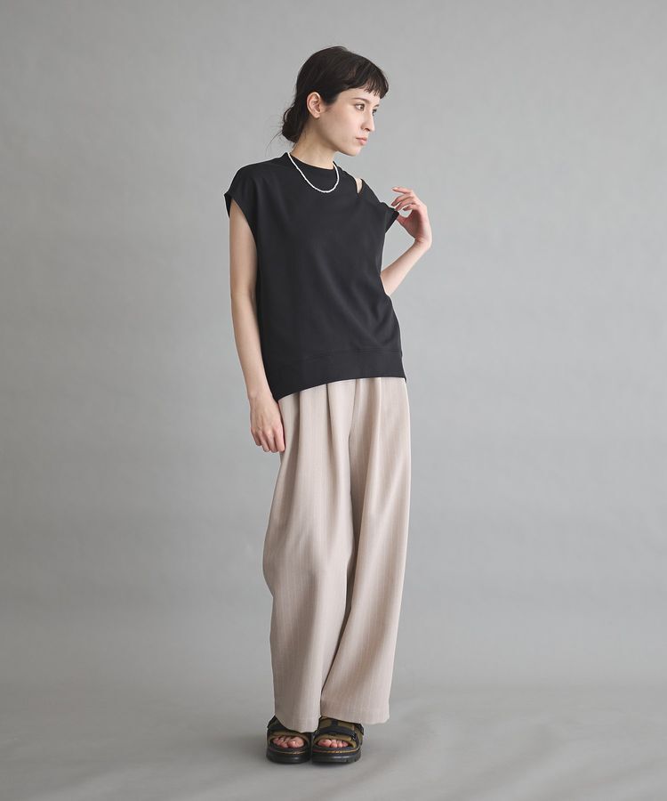 GARAGE OF GOOD CLOTHING「【日本製】スムースショルダースリットプルオーバー」|Tシャツ・カットソー|