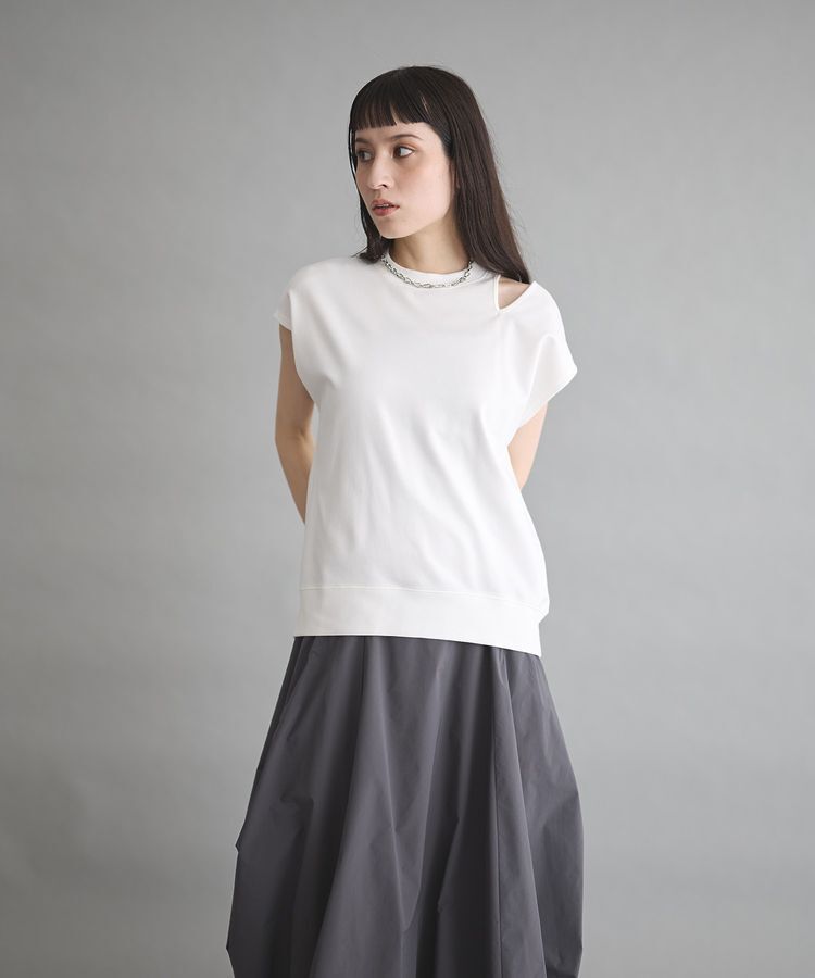 GARAGE OF GOOD CLOTHING「【日本製】スムースショルダースリットプルオーバー」|Tシャツ・カットソー|
