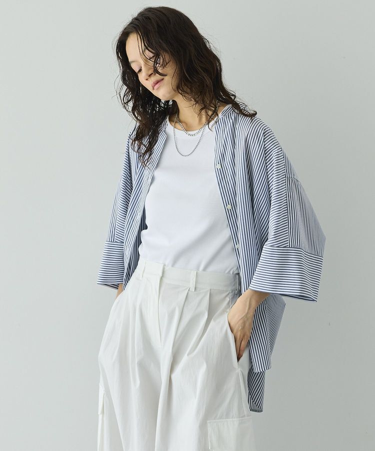 GARAGE OF GOOD CLOTHING「【日本製】ノッチカラードルマンシャツ」|シャツ・ブラウス|