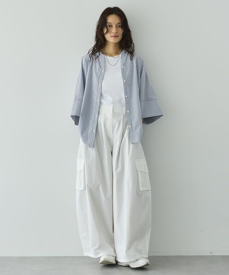 GARAGE OF GOOD CLOTHING「【日本製】ノッチカラードルマンシャツ」|シャツ・ブラウス|