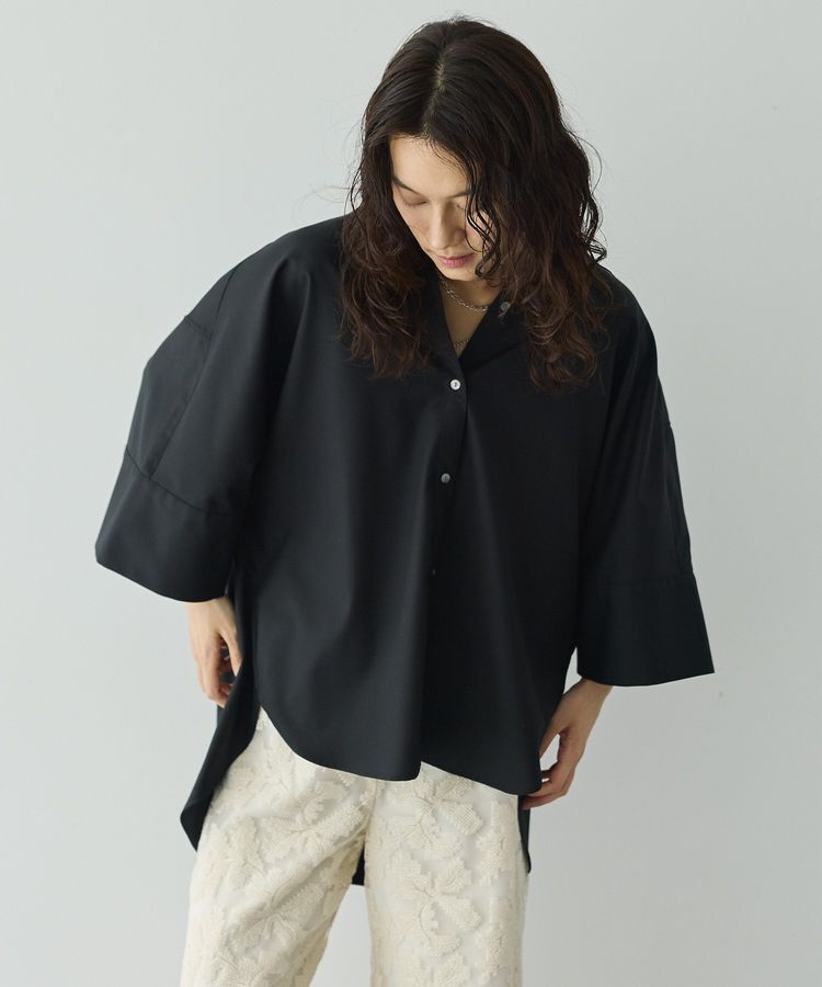 GARAGE OF GOOD CLOTHING「【日本製】ノッチカラードルマンシャツ」|シャツ・ブラウス|
