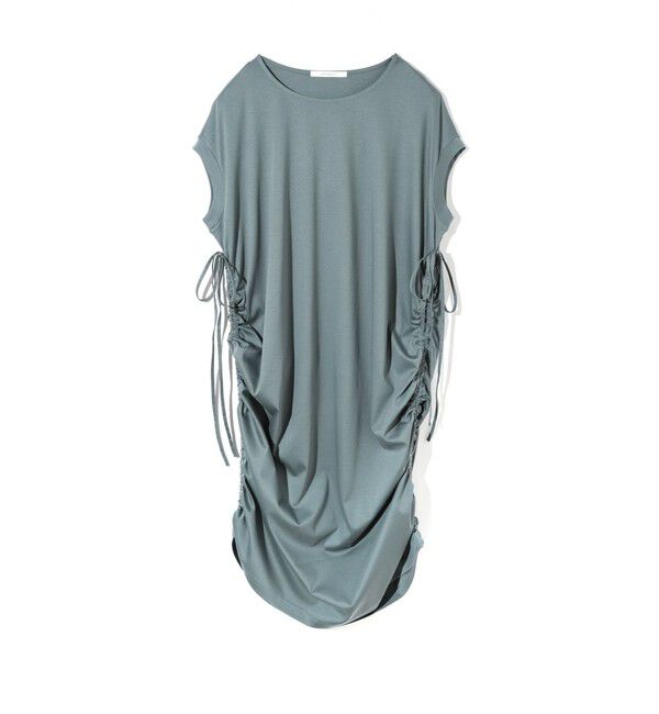 MIDIUMISOLID「MIDIUMISOLID for Ladies ドローストリングジャージーワンピース」|ワンピース|