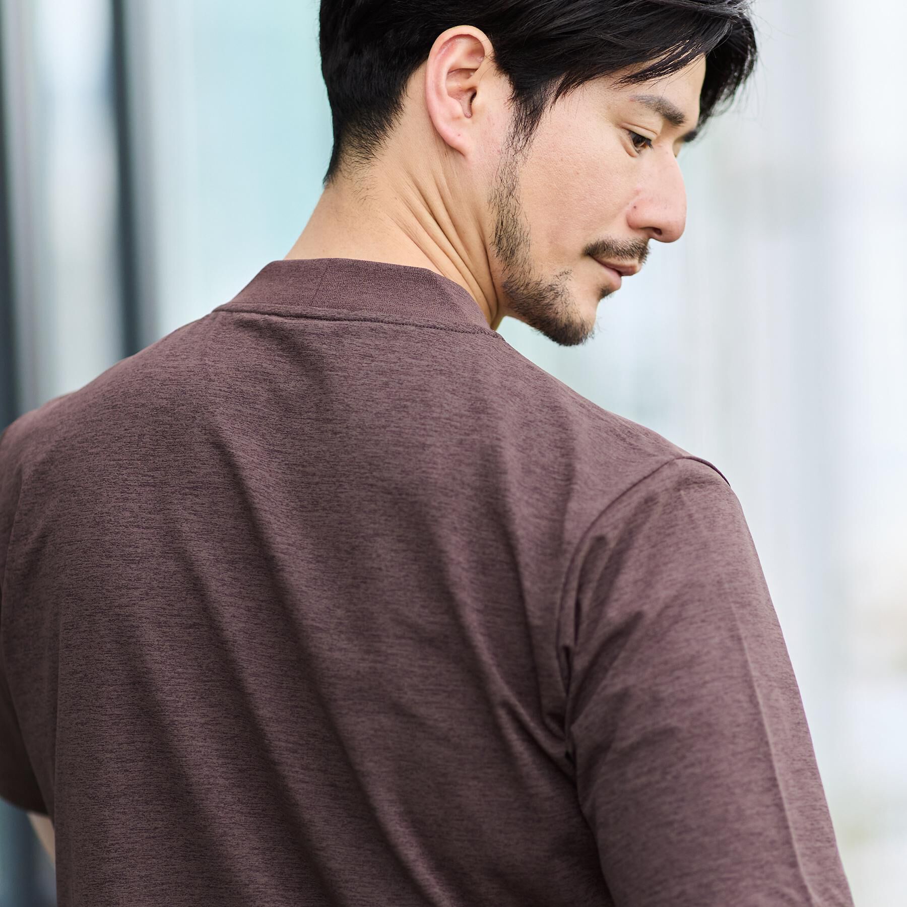 TAKEO KIKUCHI「【汗染み軽減】テーラード Tシャツ」|Tシャツ・カットソー|