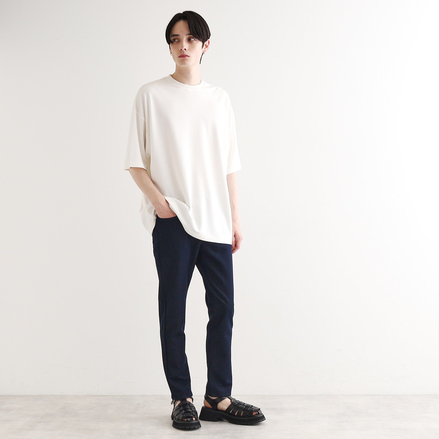 tk.TAKEO KIKUCHI「【UV／接触冷感】切替アソートTシャツ」|Tシャツ・カットソー|
