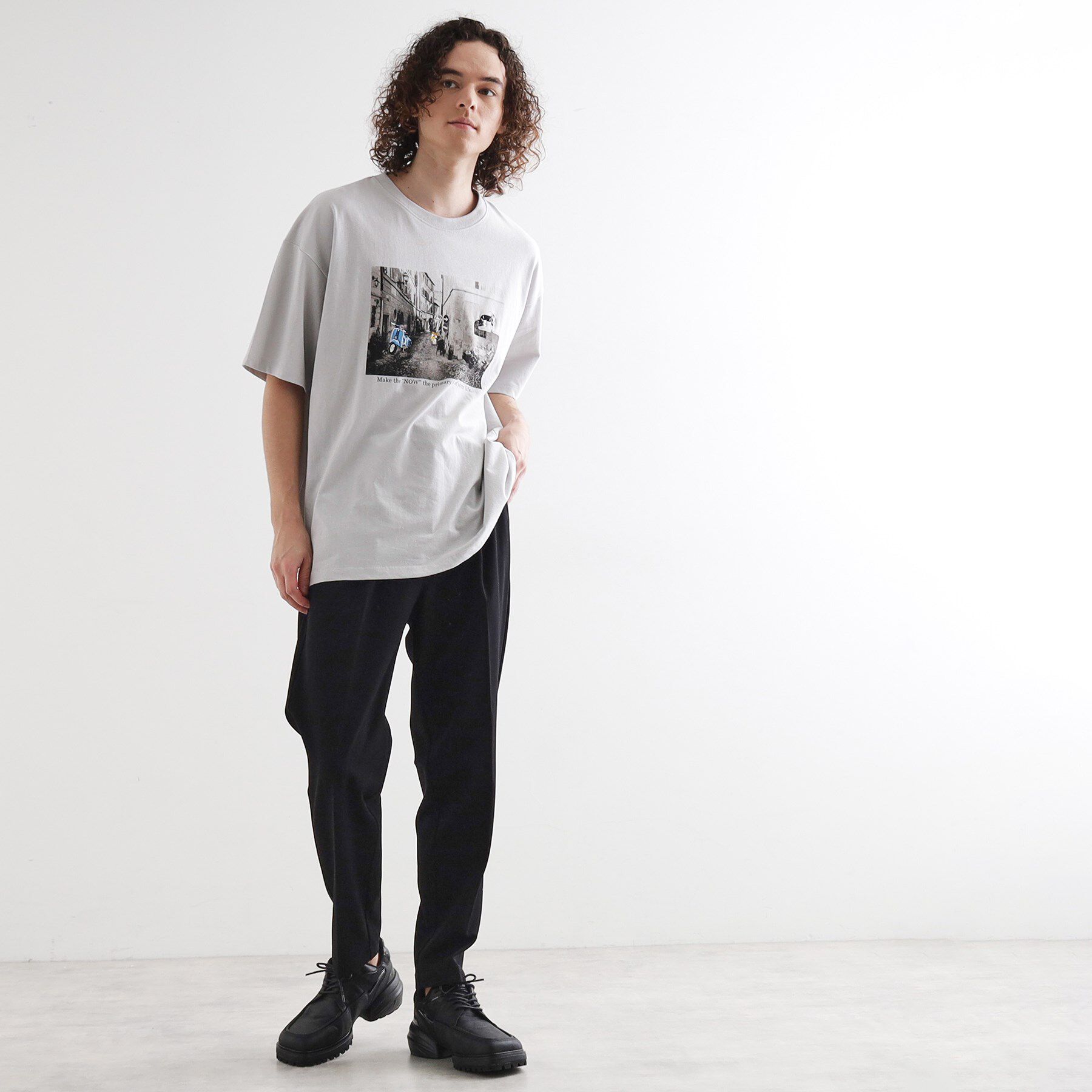 tk.TAKEO KIKUCHI「スリムTRパンツ」|その他|