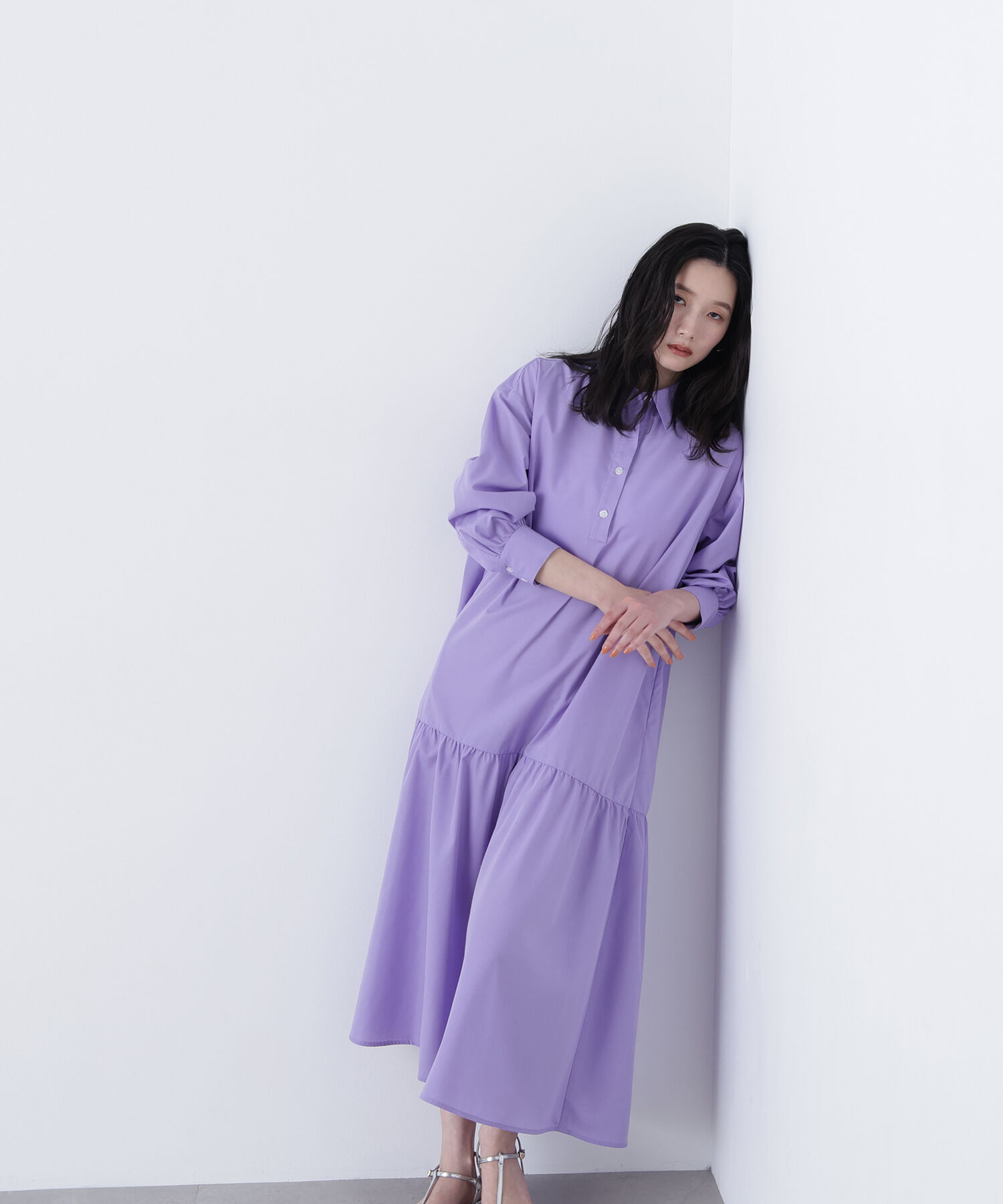  「〈N.〉オーバーシャツワンピース」|ワンピース|