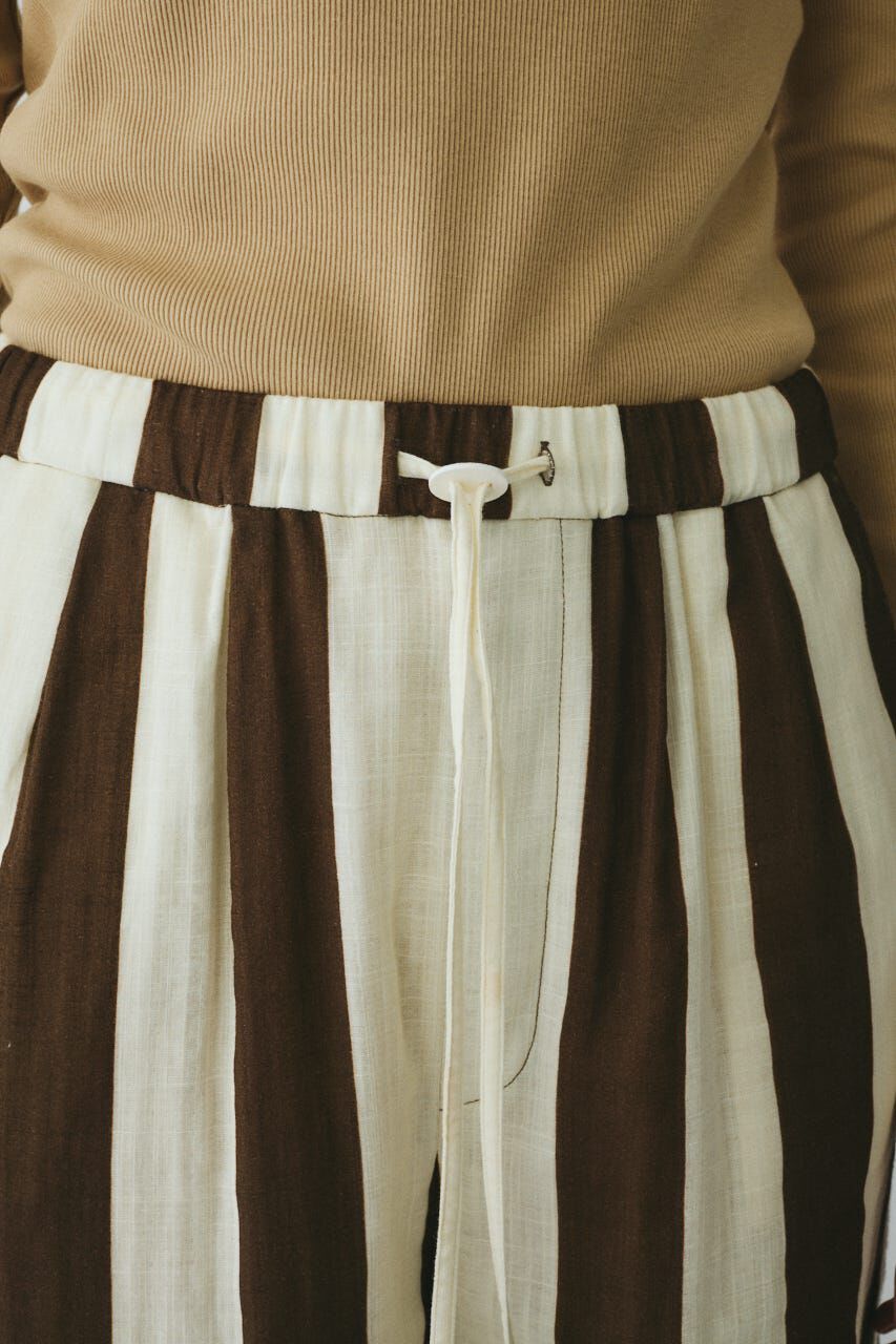 HeRIN.CYE「Stripe gauze pants」|その他|