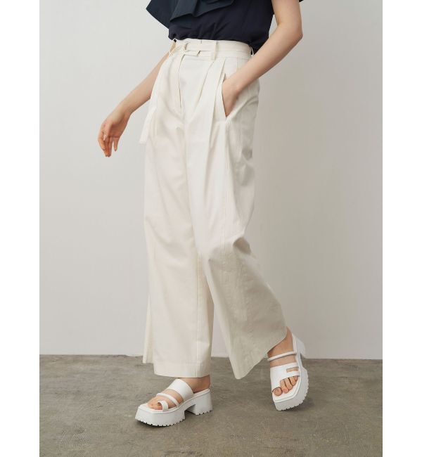 ELENDEEK「BELT SET TUCK WIDE PT」|その他|