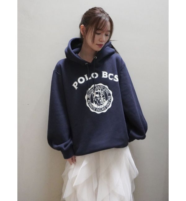 dazzlin「【POLO BCS コラボ】プリントロゴ裏起毛フーディー」|スウェット・ジャージ|