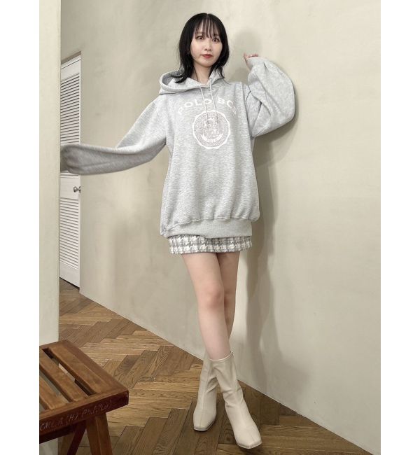 dazzlin「【POLO BCS コラボ】プリントロゴ裏起毛フーディー」|スウェット・ジャージ|