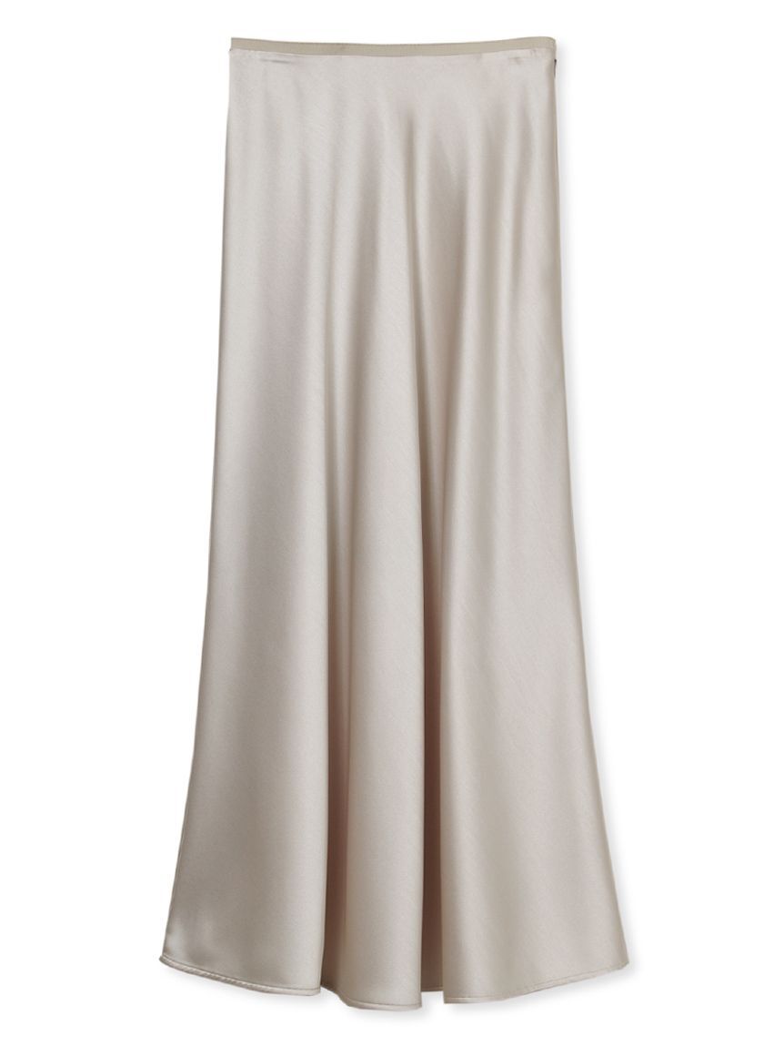 Mila Owen「ウエストグログランサテンナロースカート」|スカート|IVR