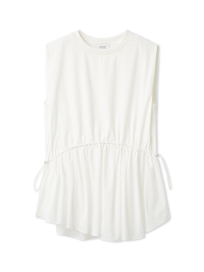 emmi atelier「フレアドッキングカットソー」|Tシャツ・カットソー|
