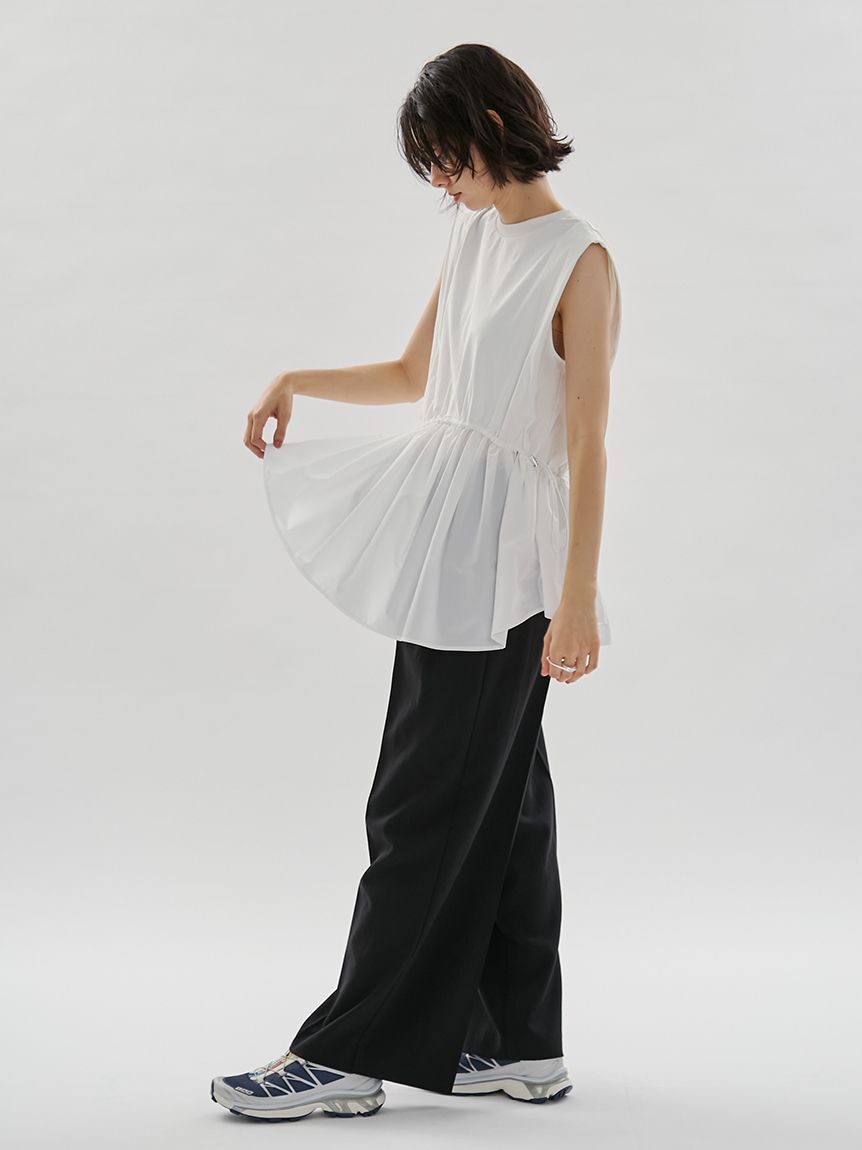 emmi atelier「フレアドッキングカットソー」|Tシャツ・カットソー|