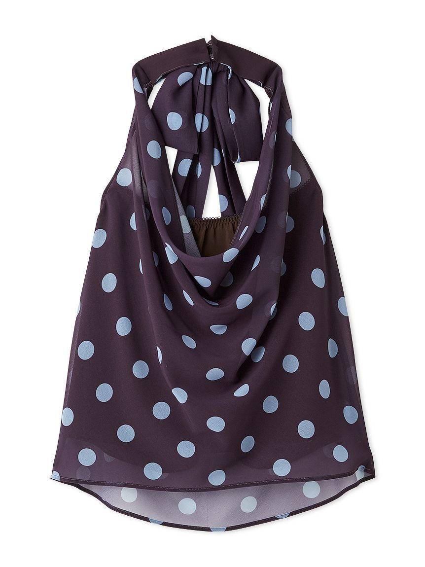 LILY BROWN「フルーツシフォンホルタートップス」|Tシャツ・カットソー|PPL
