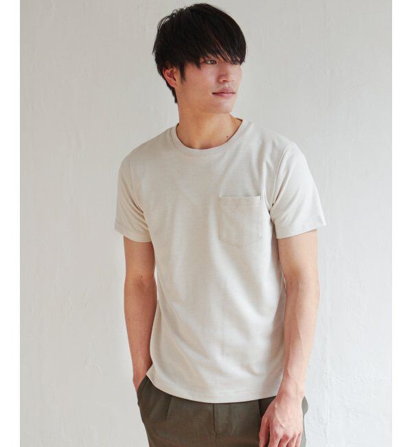 ikka「ライトダンボールＷフェイスＴ」|Tシャツ・カットソー|ホワイト