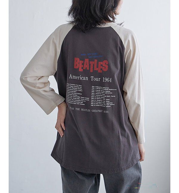 VENCE share style「【別注】THE BEATLES ザ ビートルズ ツアーラグランロンT」|Tシャツ・カットソー|