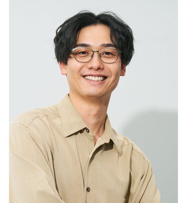 「ウェリントン型 メガネ | メタル 大人可愛い 伊達メガネ レディース レンズ交換券付」|メガネ|薄オリーブ1