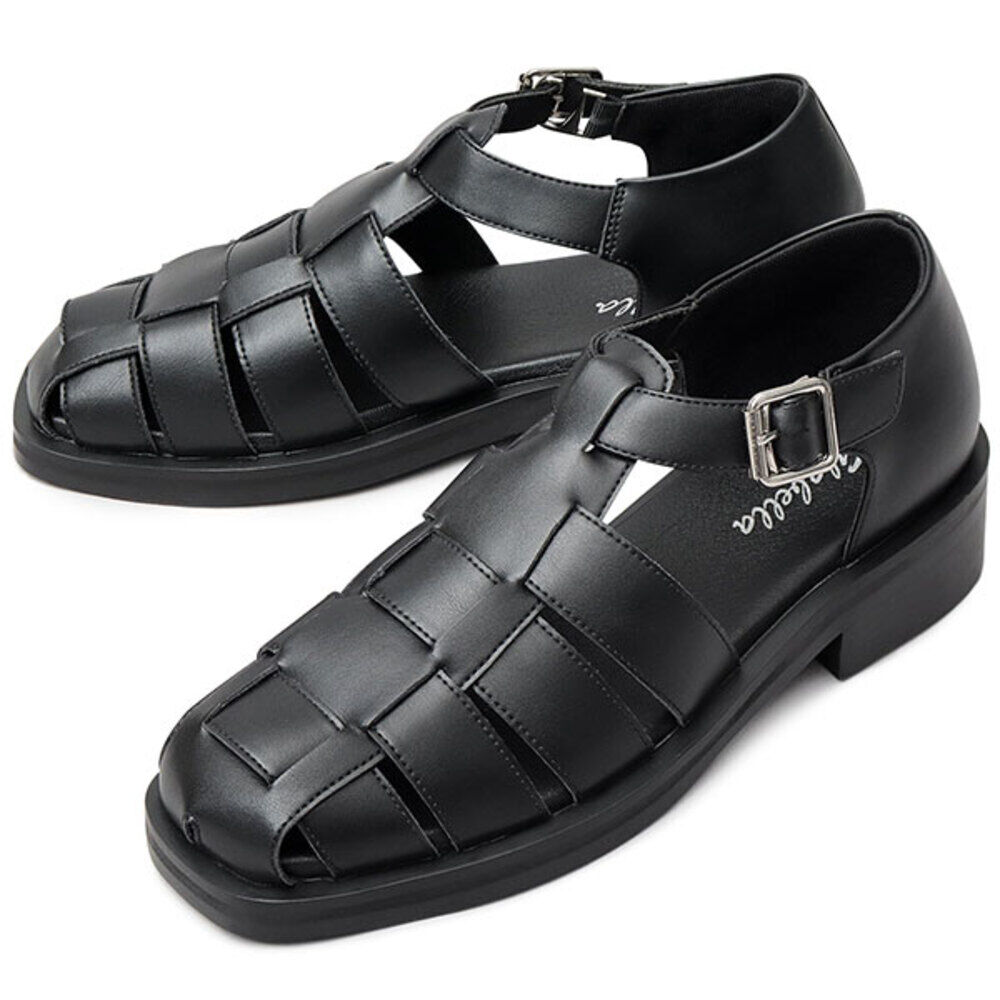 BACKYARD FAMILY「グラベラ サンダル glabella GLBT-283 通販 グルカサンダル メンズ」|サンダル|ブラック1