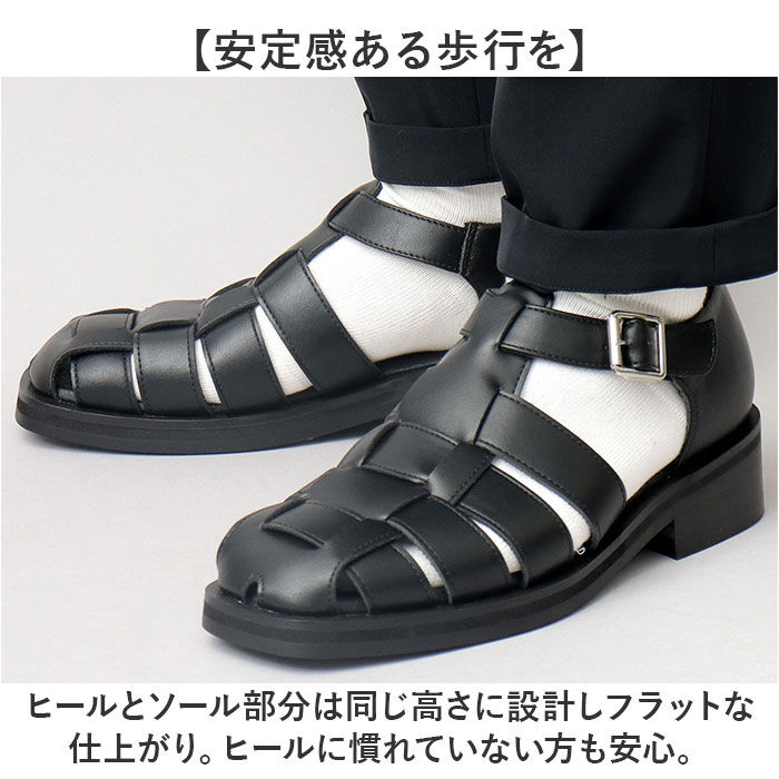 BACKYARD FAMILY「グラベラ サンダル glabella GLBT-283 通販 グルカサンダル メンズ」|サンダル|