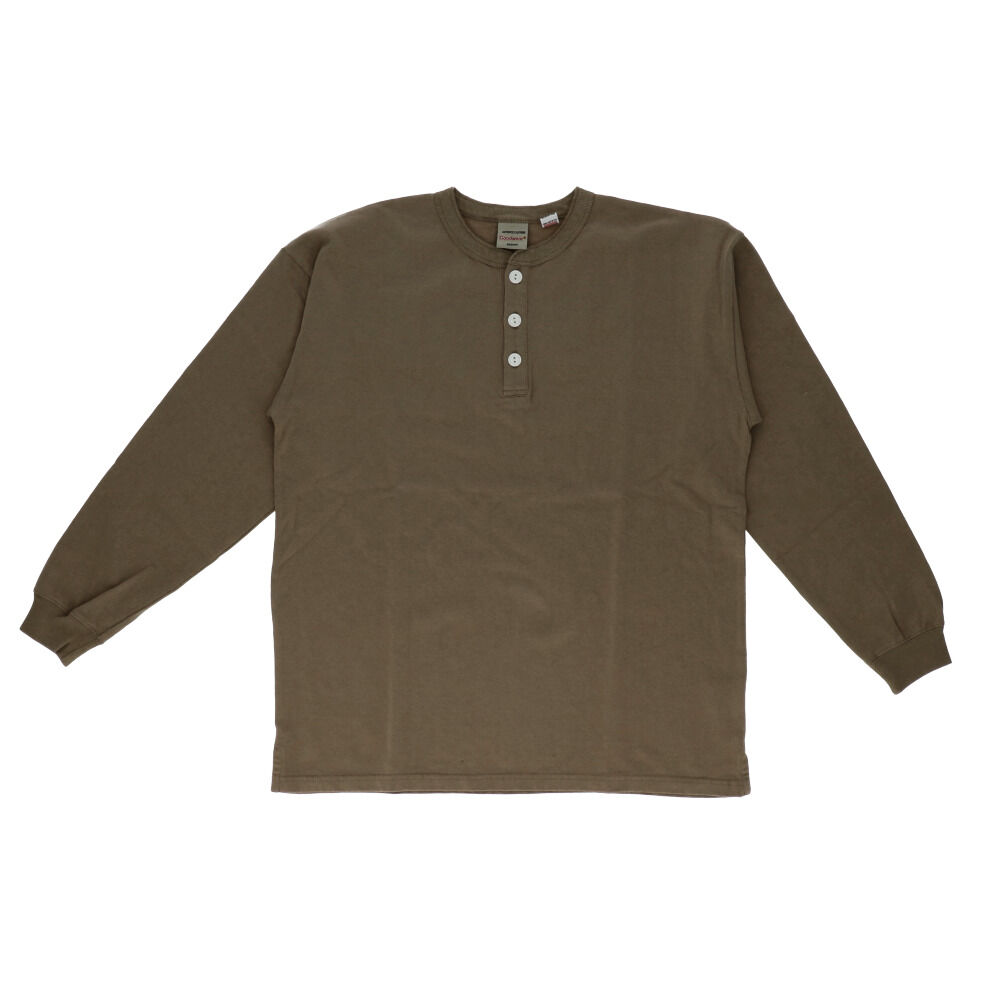 BACKYARD FAMILY「goodwear 長袖 tシャツ グッドウェア 2w75512 通販 メンズ シャツ」|Tシャツ・カットソー|ブラウン1