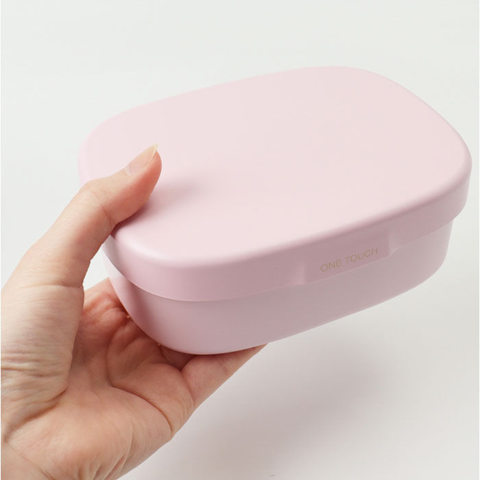 BACKYARD FAMILY「お弁当箱 女子 1段 通販 ランチボックス 一段 ワンタッチ 弁当箱 洗いやすい 子ども こども」|食器・キッチングッズ|