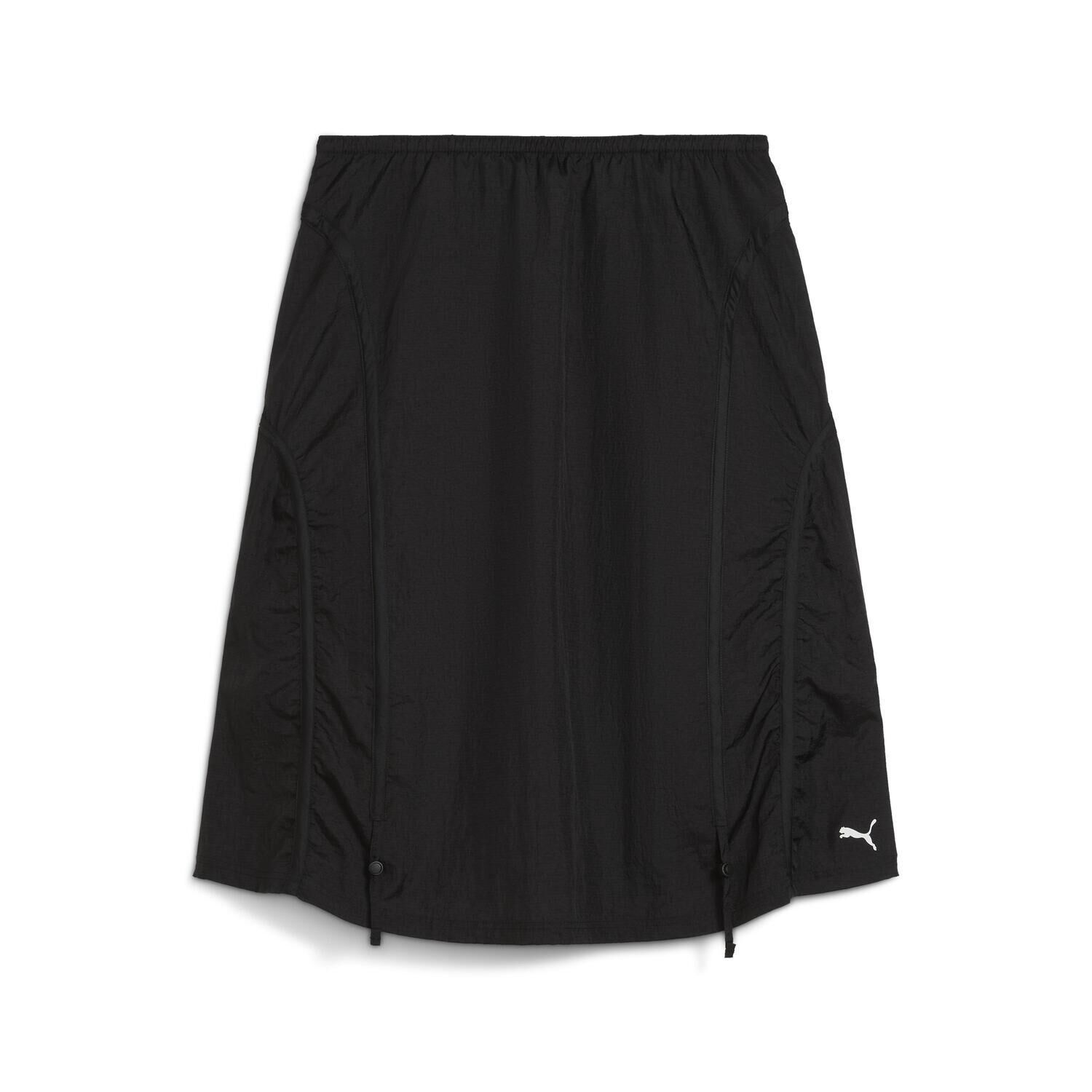 PUMA「【PUMA ｳｪｱ】W DARE TO WOVEN MIDI SKIRT」|サンダル|ブラック