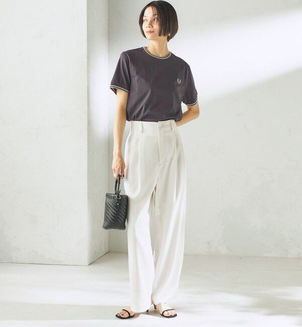 SHIPS for women「FRED PERRY:M1588 TWIN TIPPED TEE」|Tシャツ・カットソー|