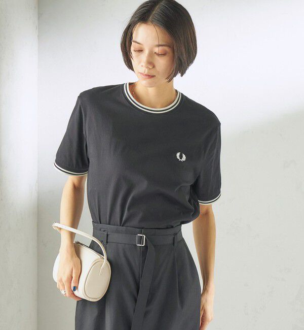 SHIPS for women「FRED PERRY:M1588 TWIN TIPPED TEE」|Tシャツ・カットソー|