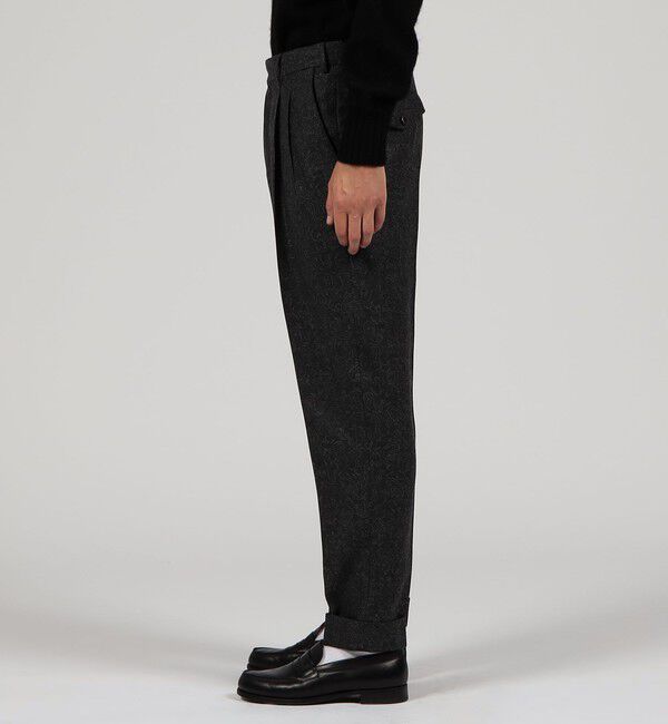 TOMORROWLAND BUYING WEAR「PT TORINO Carrot Fit ウール 2プリーツパンツ」|スラックス|
