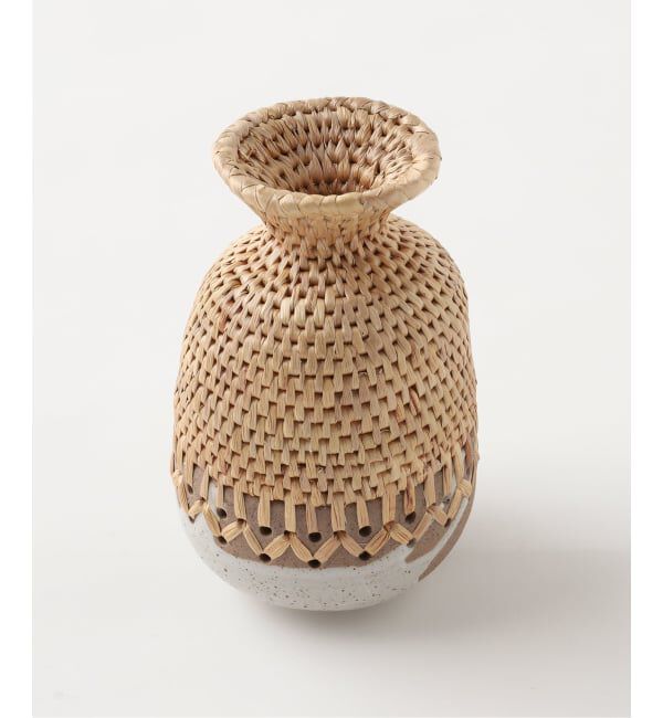 journal standard Furniture「MIX WOVEN VASE F MOUTH　フラワーベース」|その他|