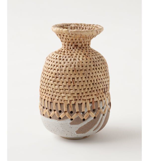 journal standard Furniture「MIX WOVEN VASE F MOUTH　フラワーベース」|その他|