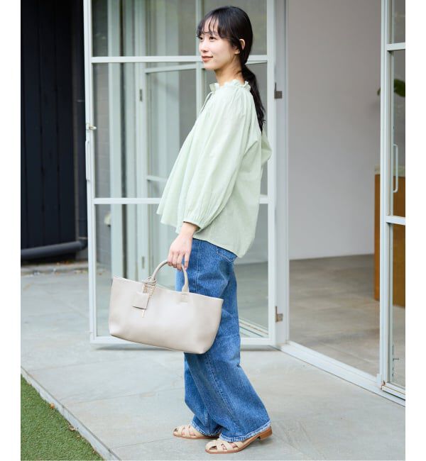 SLOBE IENA「《予約》ラメドットジャガードブラウス」|シャツ・ブラウス|