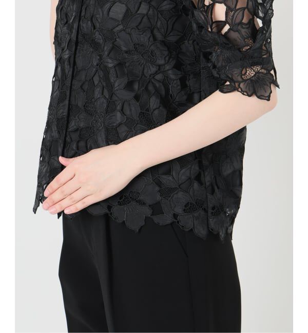 VERMEIL par iena「Cutwork Lace ブラウス」|シャツ・ブラウス|