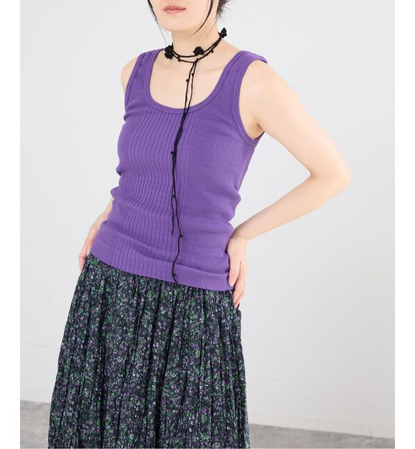 IENA「【一部店舗限定】JANE SMITH/ジェーンスミス CROCHET FLOWERS STRING 26SKN-465S」|その他|