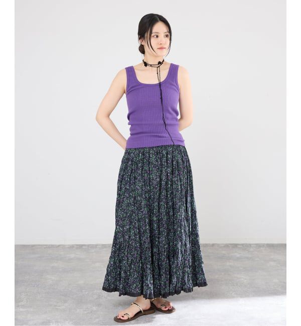 IENA「【一部店舗限定】JANE SMITH/ジェーンスミス CROCHET FLOWERS STRING 26SKN-465S」|その他|