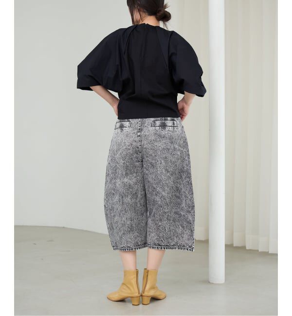IENA LA BOUCLE「IENA LA BOUCLE ケミカルハーフデニムパンツ」|その他|