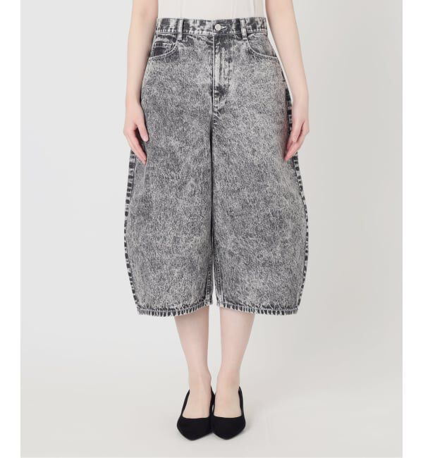 IENA LA BOUCLE「IENA LA BOUCLE ケミカルハーフデニムパンツ」|その他|