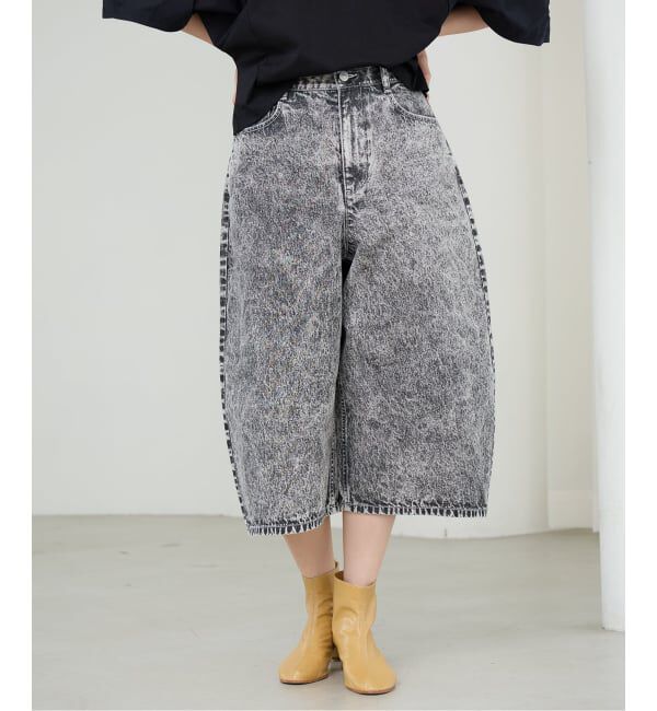 IENA LA BOUCLE「IENA LA BOUCLE ケミカルハーフデニムパンツ」|その他|