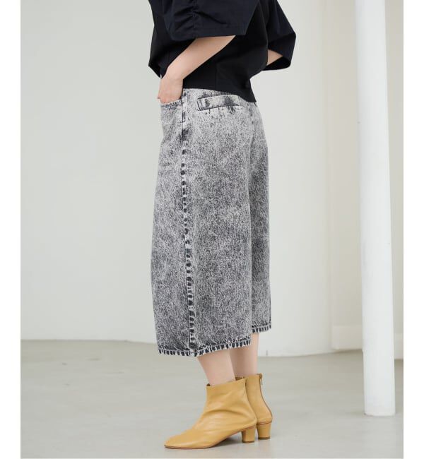 IENA LA BOUCLE「IENA LA BOUCLE ケミカルハーフデニムパンツ」|その他|
