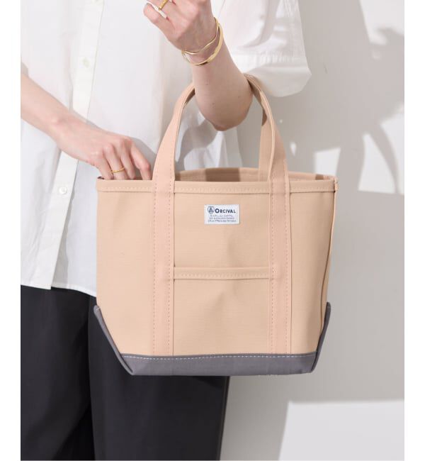 SLOBE IENA「《予約》ORCIVAL/オーシバル  キャンバストート OR-H0285」|トートバッグ|
