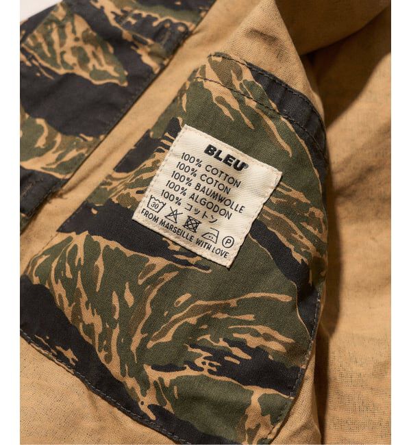 417 EDIFICE「【BLEU DE CHINE STORE】SHANGHAI JACKET CAMO」|シャツ・ブラウス|