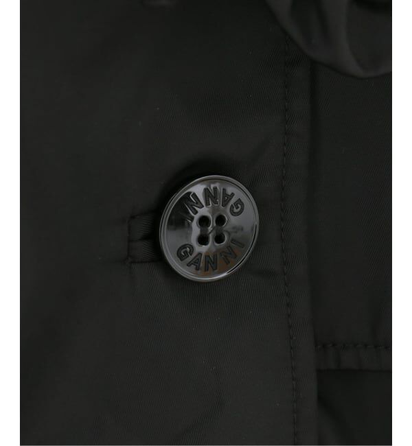 PULP「GANNI / ガニー Duchesse Nylon Trenchcoat」|トレンチコート|