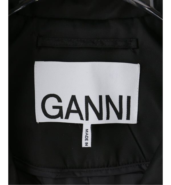 PULP「GANNI / ガニー Duchesse Nylon Trenchcoat」|トレンチコート|