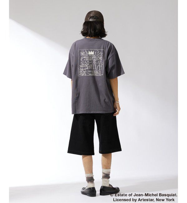JOURNAL STANDARD「WEB限定 Basquiat / バスキア&times;JOURNAL STANDARD 別注 アートTシャツ」|Tシャツ・カットソー|