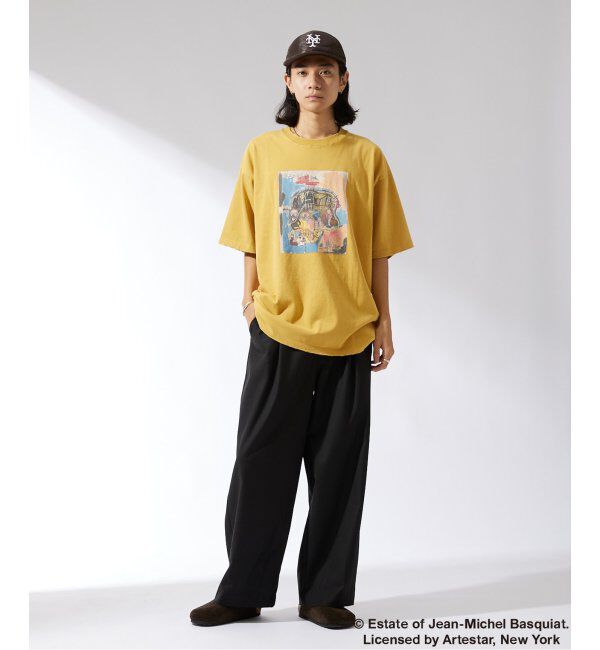 JOURNAL STANDARD「WEB限定 Basquiat / バスキア&times;JOURNAL STANDARD 別注 アートTシャツ」|Tシャツ・カットソー|