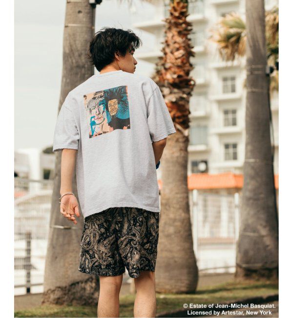 JOURNAL STANDARD「WEB限定 Basquiat / バスキア&times;JOURNAL STANDARD 別注 アートTシャツ」|Tシャツ・カットソー|