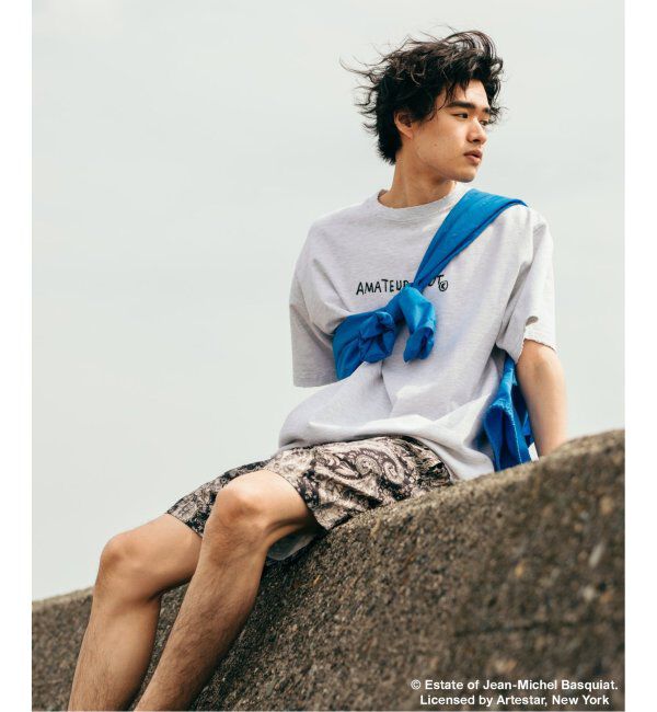 JOURNAL STANDARD「WEB限定 Basquiat / バスキア&times;JOURNAL STANDARD 別注 アートTシャツ」|Tシャツ・カットソー|