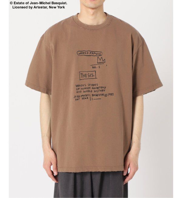 JOURNAL STANDARD「WEB限定 Basquiat / バスキア&times;JOURNAL STANDARD 別注 アートTシャツ」|Tシャツ・カットソー|